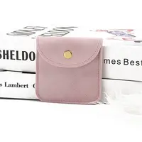 Square Velvet Jewelry Storage Bags