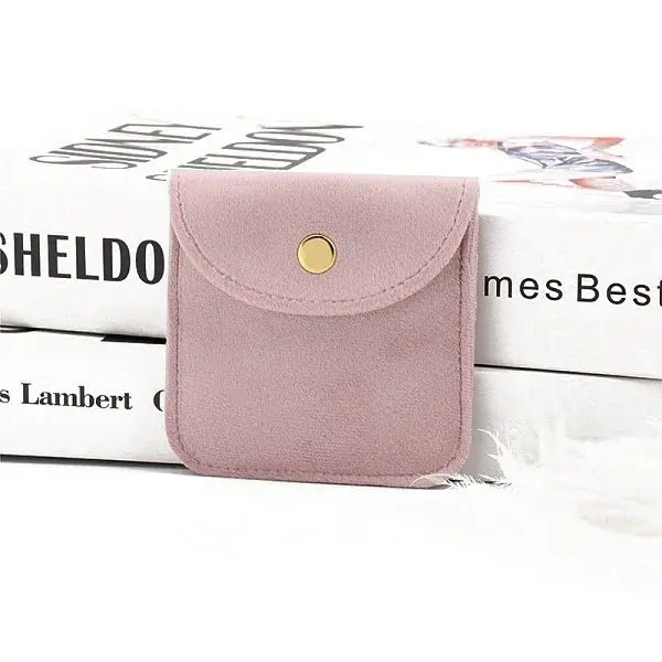 Square Velvet Jewelry Storage Bags