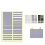 EVA Plastic Ring Size Adjustment Stickers Set