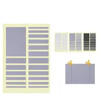 EVA Plastic Ring Size Adjustment Stickers Set