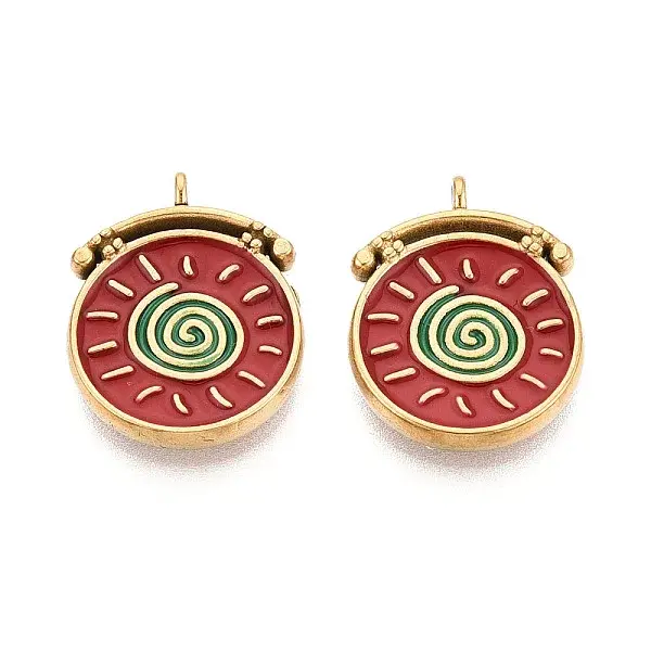 304 Stainless Steel Enamel Pendants