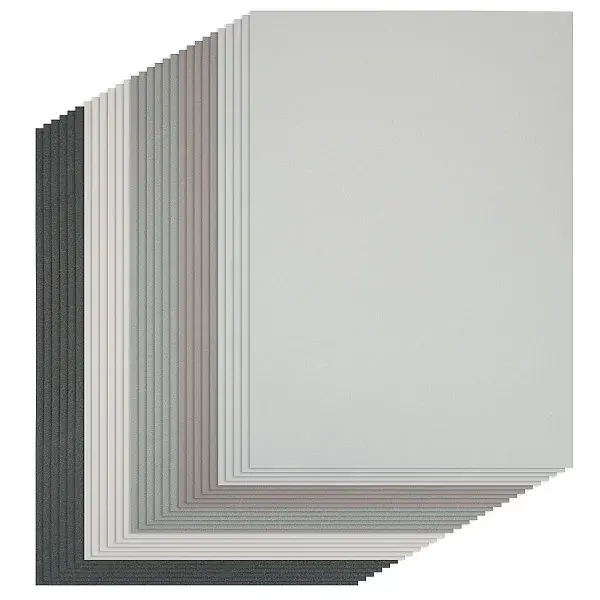 30Pcs 5 Colors A4 Craft Paper Cardstock