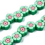 Handmade Polymer Clay Bead Strands