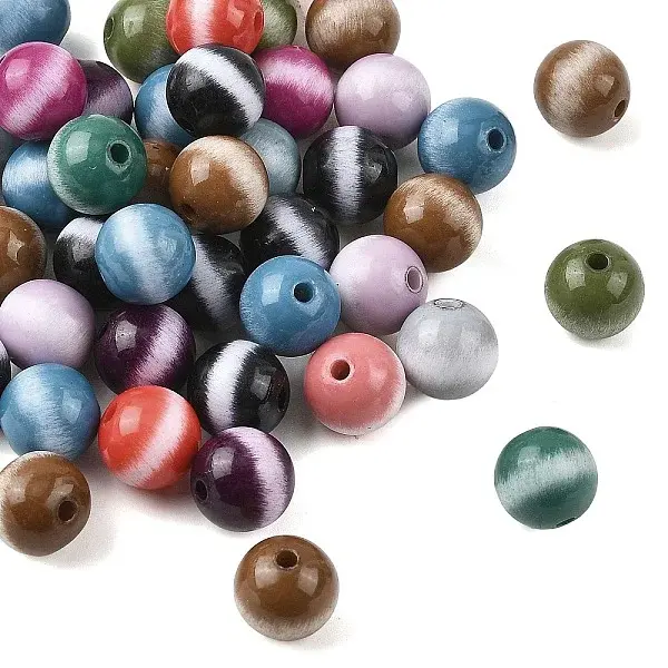 Opaque Acrylic Beads
