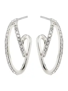 Pilgrim Náušnice 'ETTY'  strieborná