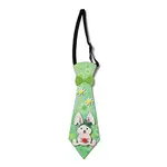 Easter Theme Rabbit Egg Glitter Felt Necktie
