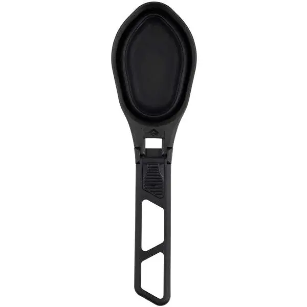Sea to Summit CAMP KITCHEN FOLDING SERVING SPOON Servírovací lžíce, tmavě šedá, velikost