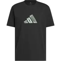 adidas BL 3-BAR TEE M Pánské triko, černá, velikost