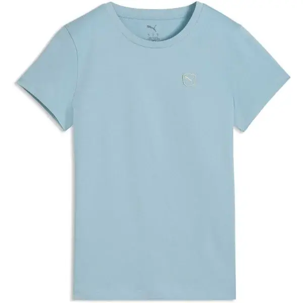 Puma ESSENTIALS ELEVATED TEE W Dámské triko, tyrkysová, velikost