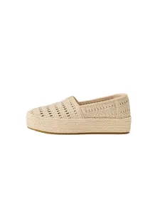 TOMS Espadrilky 'Valencia'  zlatá