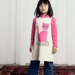 Dětské bavlněné šaty Mini Rodini Cat