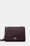 Kabelka Calvin Klein vínová barva, K60K612810