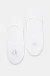 Ponožky Calvin Klein 2-pack dámské, bílá barva, 701228800