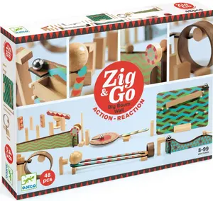 Dřevěná dráha Zig Go 48 dílků