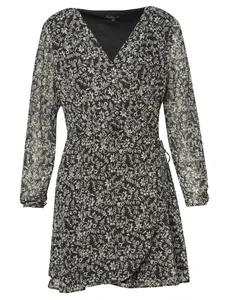 KOROSHI Šaty  čierna / biela