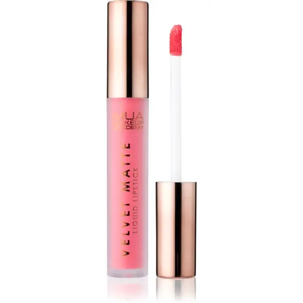MUA Makeup Academy Velvet Matte matná tekutá rtěnka odstín Romance 3 ml
