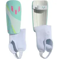 adidas MESSI SG MTC J Detské futbalové chrániče, tyrkysová, veľkosť