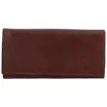 Luxusní dámská kožená peněženka Mocha, hnědá