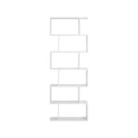 Boxxx KNIHOVNA, bílá, 70/191/24 cm