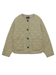 Pull&Bear Prechodná bunda  kaki