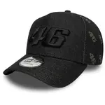 New Era VR46 LASER ETCH DENIM 9FORTY Kšiltovka, černá, velikost UNI
