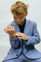 Dětské sako ze směsi lnu Mayoral