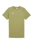 PUMA Funkčné tričko  olivová / biela