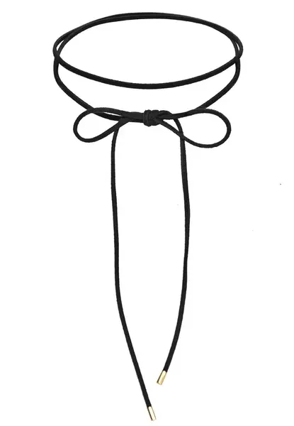 ELLI Retiazka 'Schleife'  zlatá / čierna