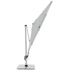 Výkyvný zahradní slunečník s boční tyčí Doppler ACTIVE 370 cm, světle šedá DP446251827