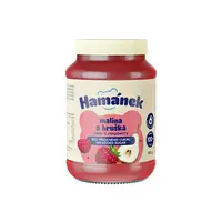 HAMÁNEK Malina a hruška 6m+ 180 g
