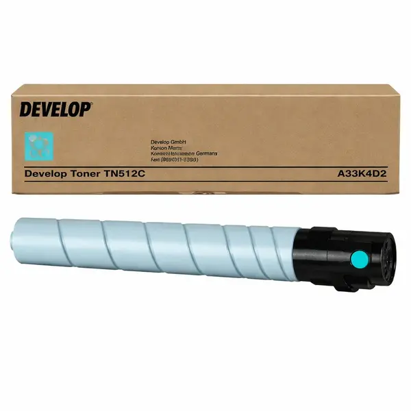 Develop TN-512C A33K4D2 azurový (cyan) originální toner