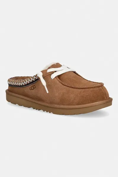 Detské semišové papuče UGG TASMAN MULE