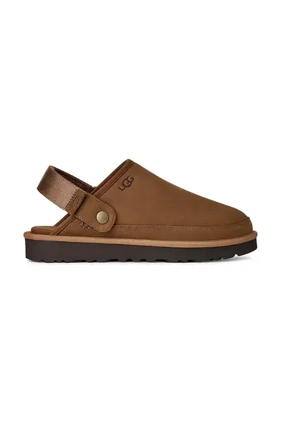 Nubukové pantofle UGG M Goldencoast Clog II Nubuck
