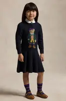 Dětské bavlněné šaty Polo Ralph Lauren