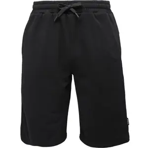 Willard BRUNYTO Pohodlné pánske úpletové šortky, čierna, veľkosť XXXL
