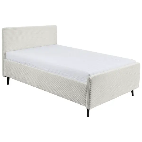 MID.YOU ČALOUNĚNÁ POSTEL, 140/200 cm krémová