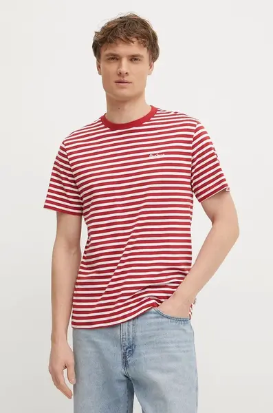 Bavlněné tričko Pepe Jeans oranžová barva