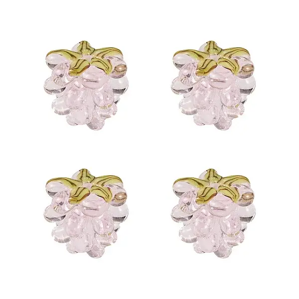 4Pcs Handmade Lampwork Beads