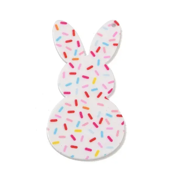 Easter Printed Acrylic Pendants