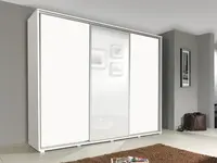 Šatní skříň Penelopa Barva korpusu: Bílá, Rozměry: 255 cm