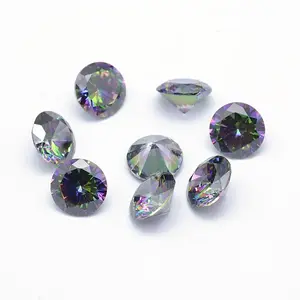 Cubic Zirconia Pointed Back Cabochons