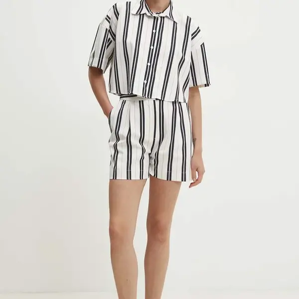 Košile a šortky Answear.LAB bílá barva