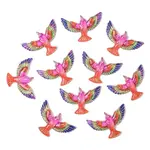 10Pcs Transparent Resin Cabochons