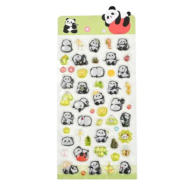 PET 3D Puffy Stickers