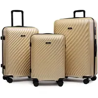 ROWEX ROSELINE SET Sada cestovných kufrov, béžová, veľkosť