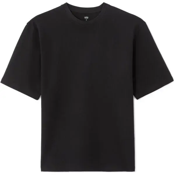 CELIO NEXHEMPIK Pánské tričko, černá, velikost