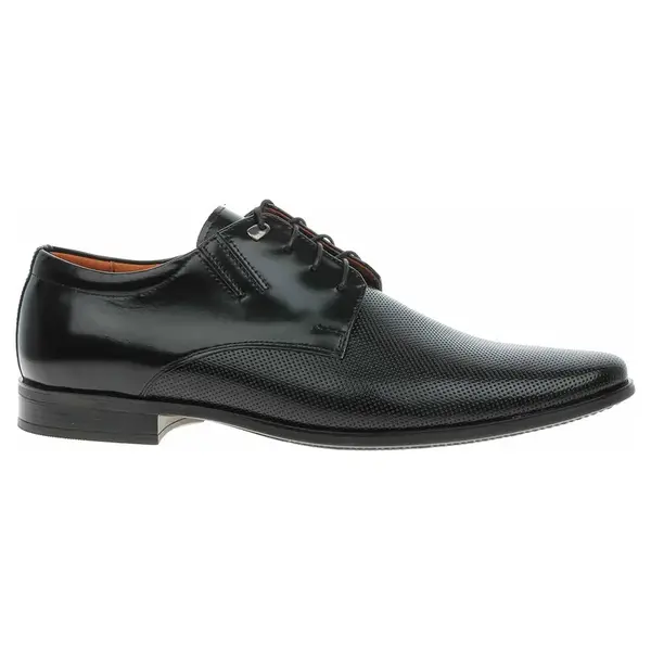 Balak pánské společenské PO483 černá lak 43