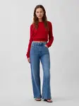 GAP Džíny High Rise Stride Wide-Leg - Dámské