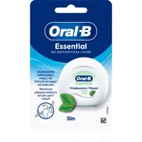 Oral-B Essential Floss Mint voskovaná dentální nit s mátovou příchutí 50 m
