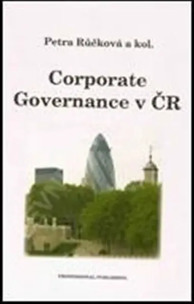Corporate Governance v ČR (poškozená) - Petra Růčková